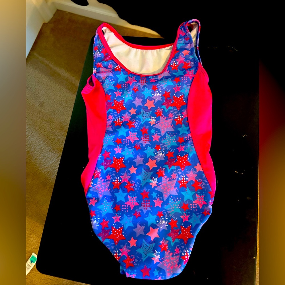 Colorful Star Patterned Leotard